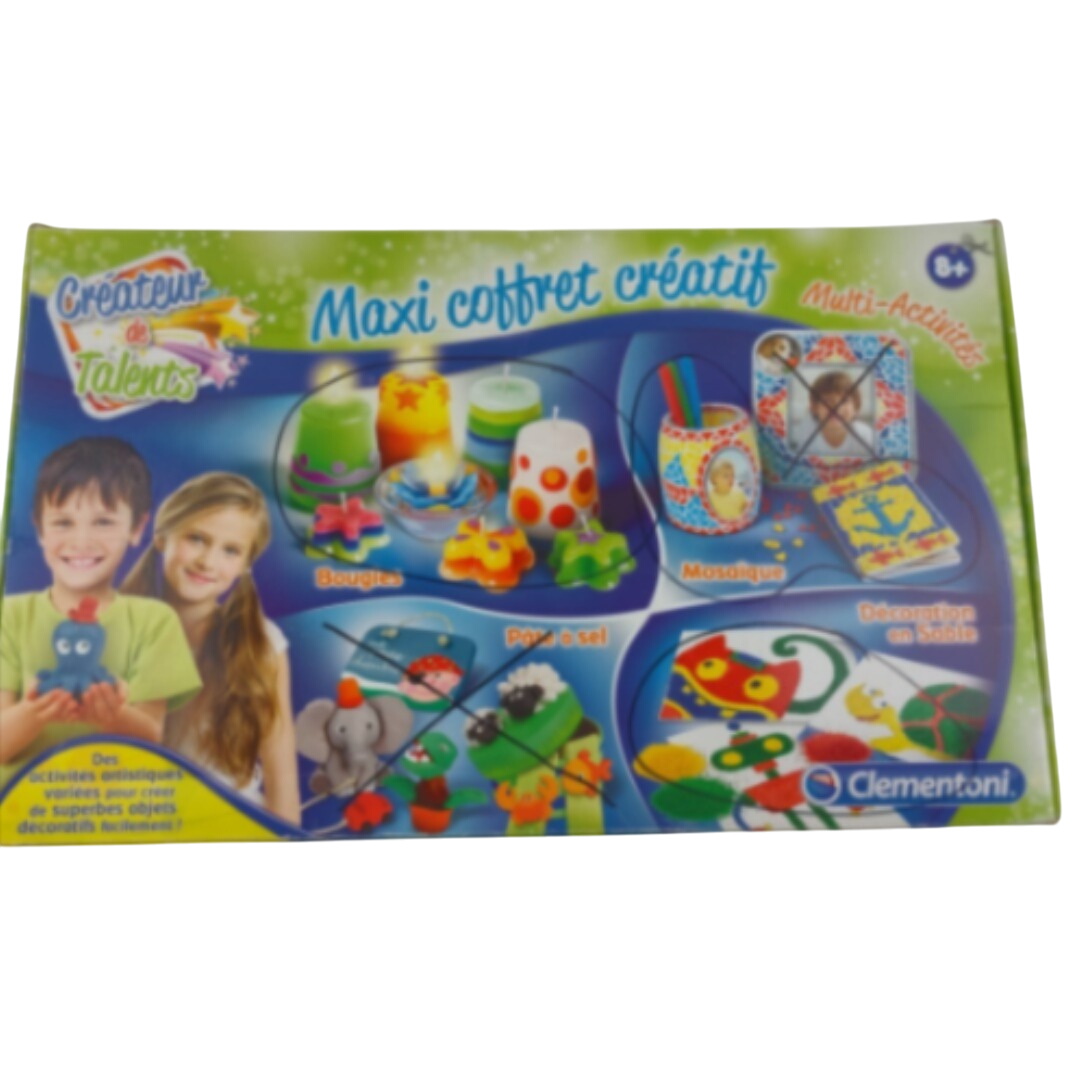 Maxi coffret créatif multi-activités - Bon état sur Label Emmaüs